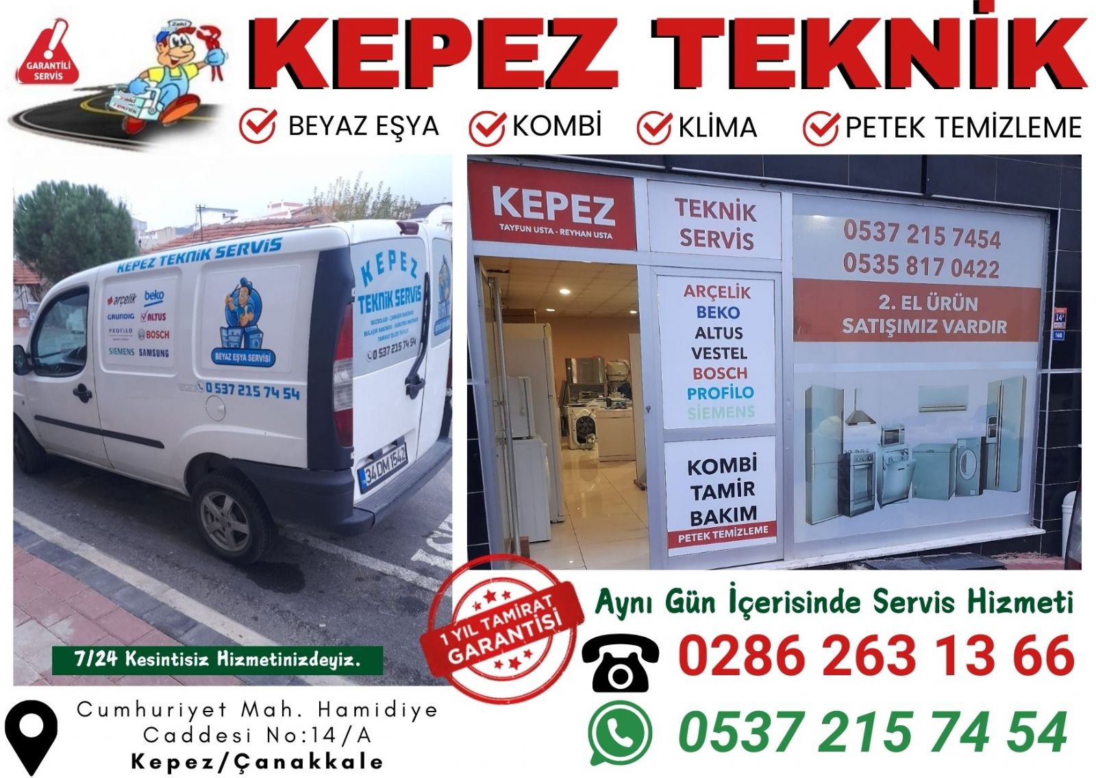 Çanakkale Klima Servisi